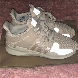 Adidas equipment beige shoes